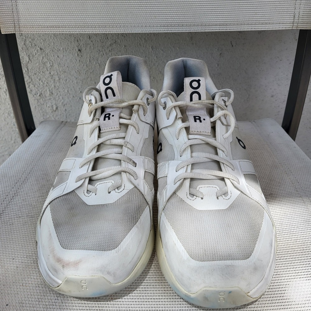 On Running The Roger Clubhouse Sneakers Mens 13 White Activewear Casual Lace Up